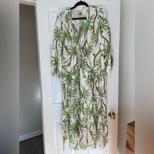 Farm Rio Midi Dress Size Medium